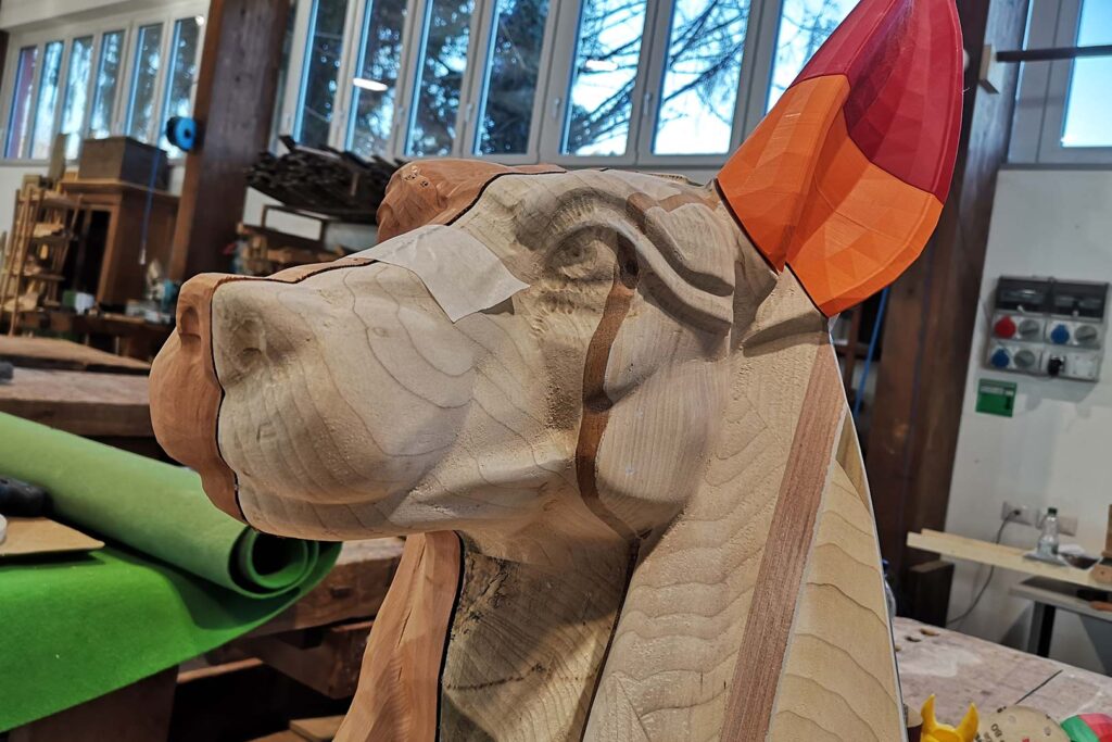 Artwood Academy e il contributo per le maschere dell'Aida