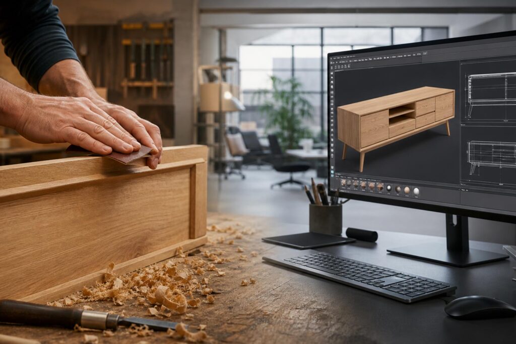Dietro un mobile: come funziona la filiera del legno-arredo